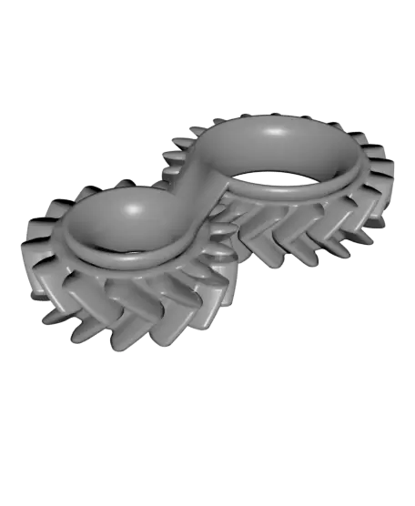 Fidget Herringbone Gears — modelo 3D