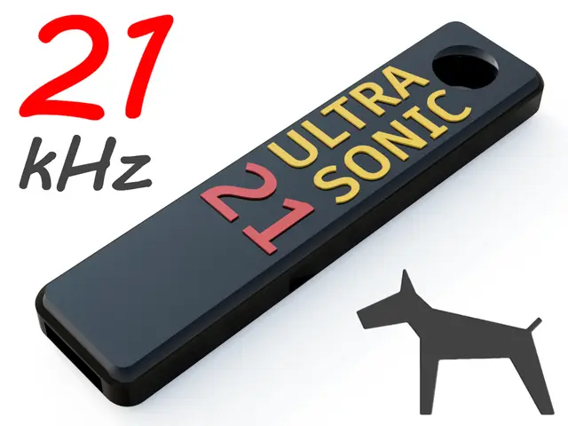 Ultrasonic Dog Whistle 21 kHz — modelo 3D