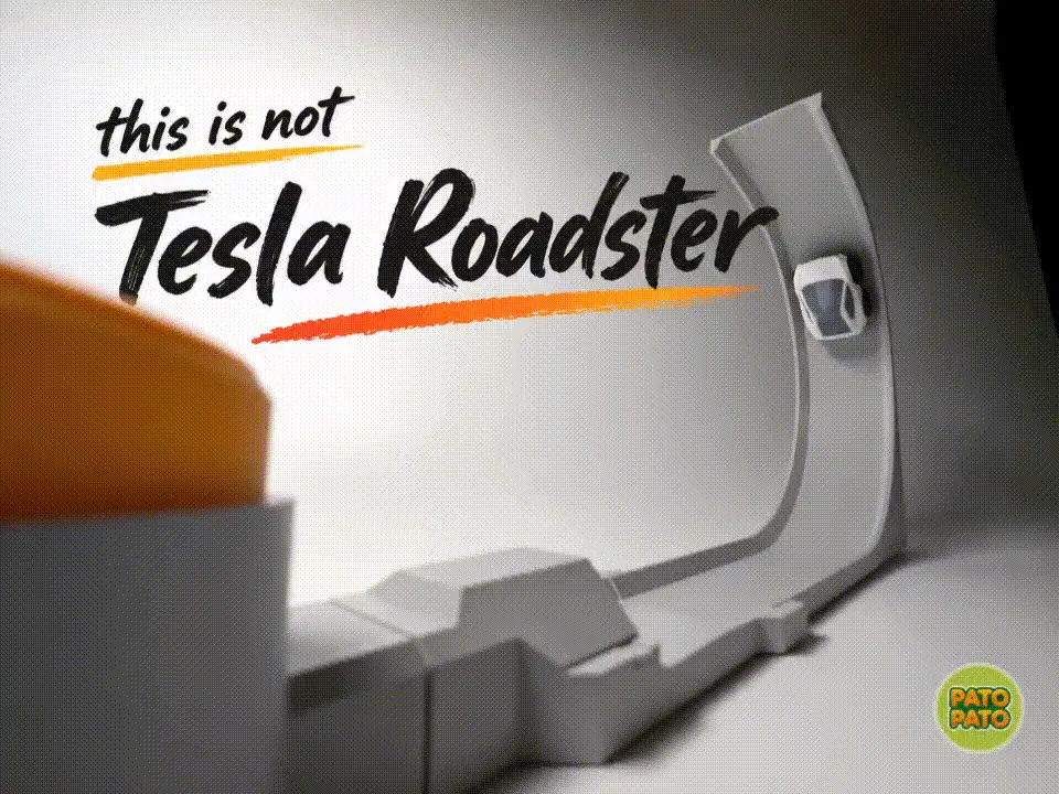 this is not Tesla Roadster - APM — modelo 3D