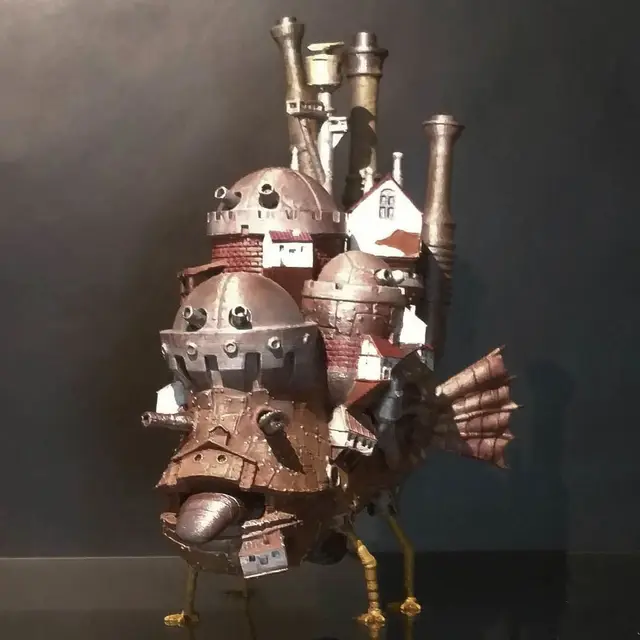 Howl's Moving Castle — modelo 3D