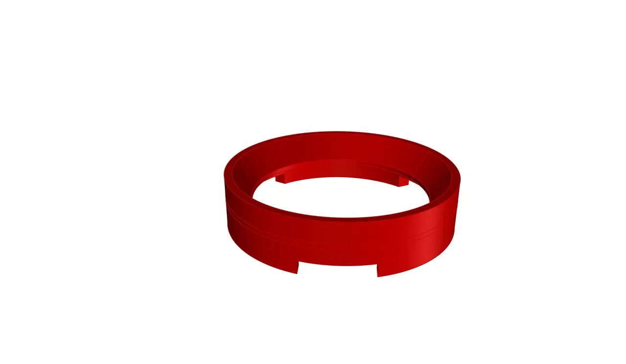 54mm Portafilter Dosing Funnel — modelo 3D