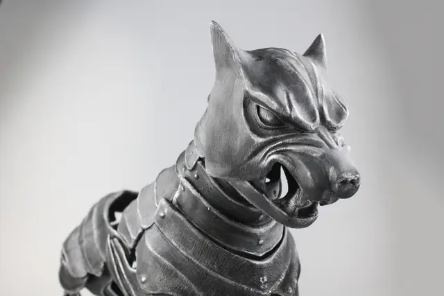 Hound's Helm Inspired Dog Armour — modelo 3D