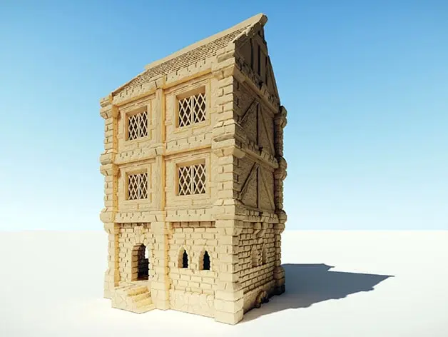 Ulvheim House — modelo 3D