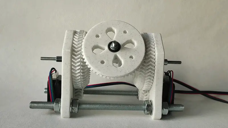 3DPDiffWrist: 3D printed differential robot wrist — modelo 3D