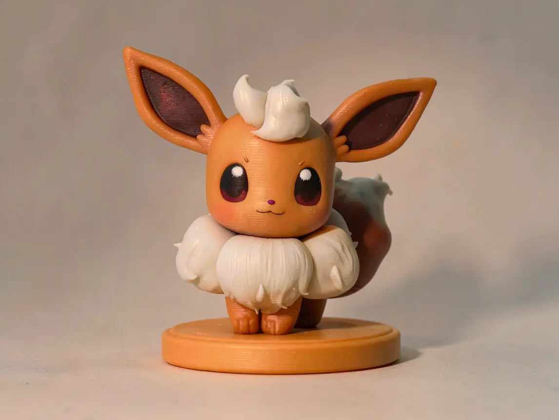 Chibi Eevee Pokemon — modelo 3D