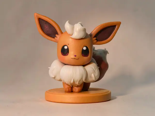 Chibi Eevee Pokemon — modelo 3D