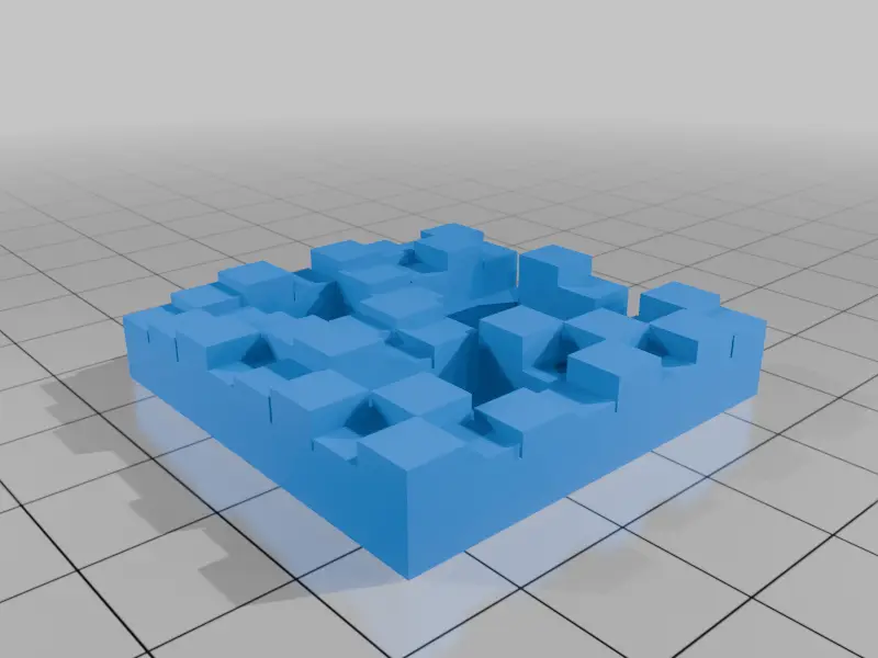 creeper crock charm — modelo 3D