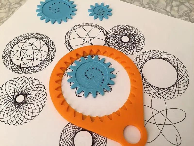 Spirograph — modelo 3D