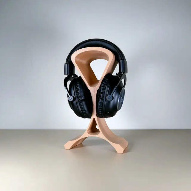 Organic Headphone Stand — modelo 3D