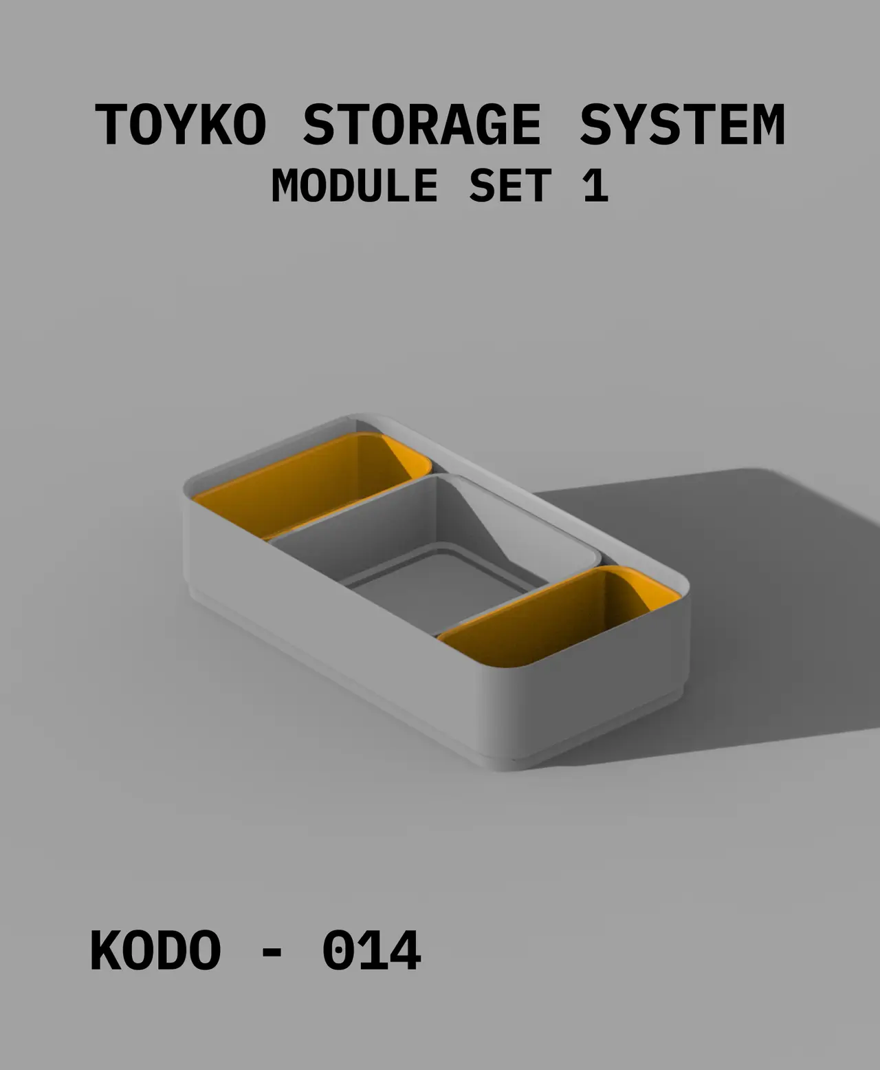 Toyko Box — Module Set 01 — modelo 3D