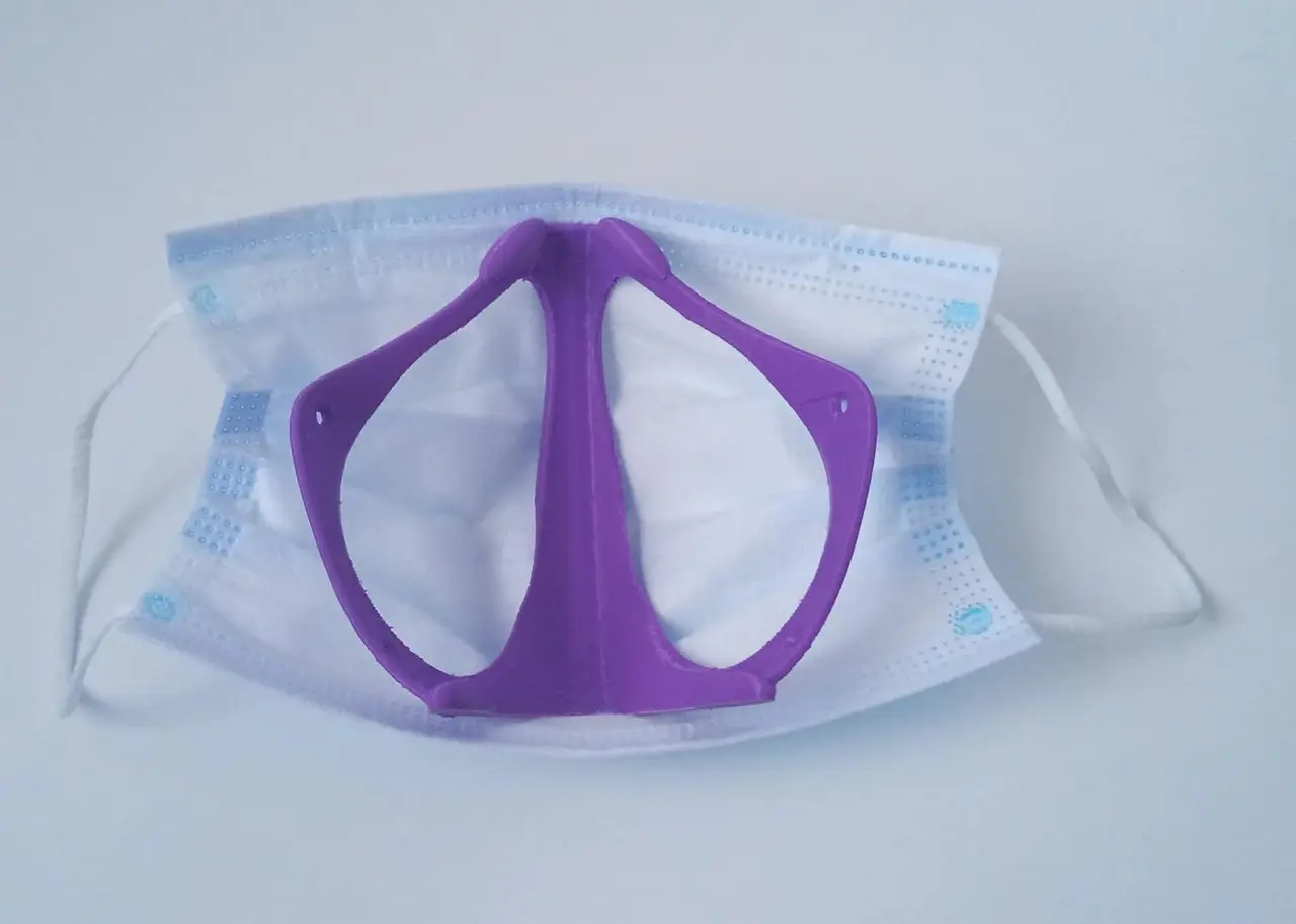 Covid mask breather — modelo 3D