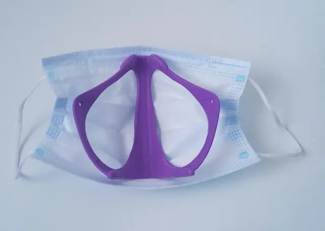Covid mask breather — modelo 3D