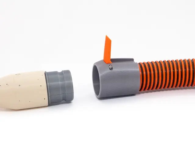SHOPVAC (50mm) CAMLOCK CONNECTORS WITH MAGNETIC CATCH — modelo 3D