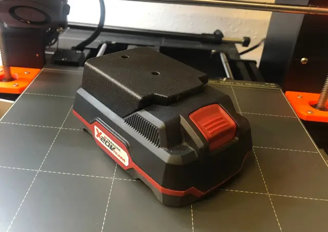Parkside battery holder — modelo 3D