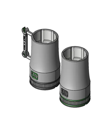 10mm DEEP 24oz Can Cup — modelo 3D