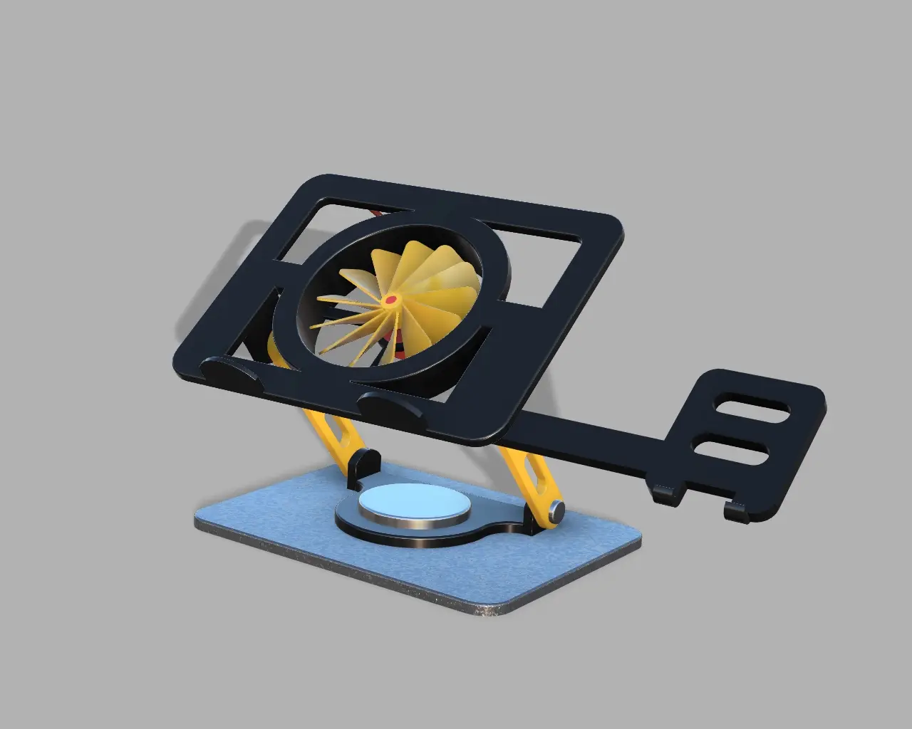 Adjustable Laptop Stand Design — modelo 3D
