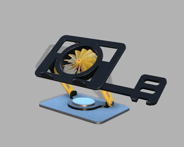 Adjustable Laptop Stand Design — modelo 3D