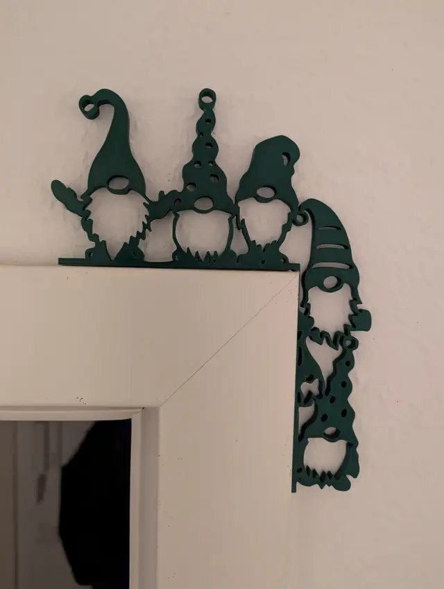 Weihnachtself Türrahmen — modelo 3D