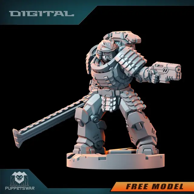 Free Prime Striker [Bushi] — modelo 3D
