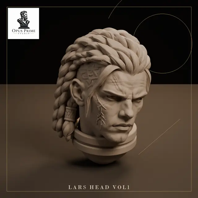Lars Head Vol. 1 — modelo 3D