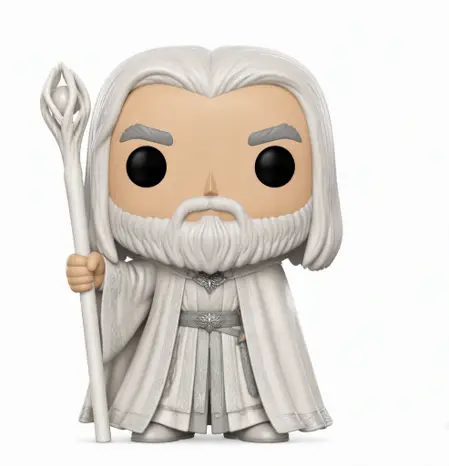 The Lord of the Rings - Gandalf White Wizard — modelo 3D