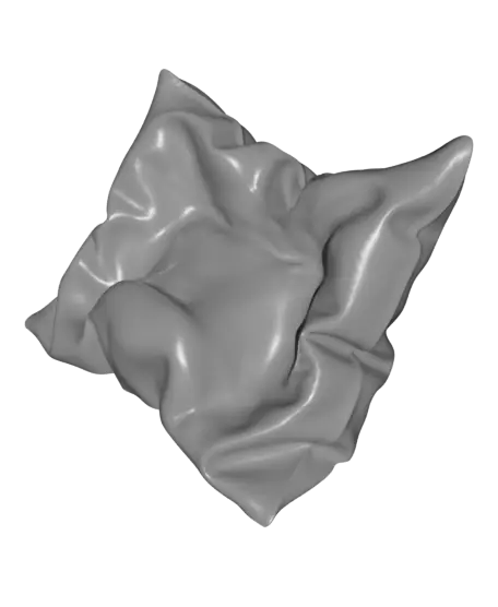 PS5 Controller Pillow — modelo 3D