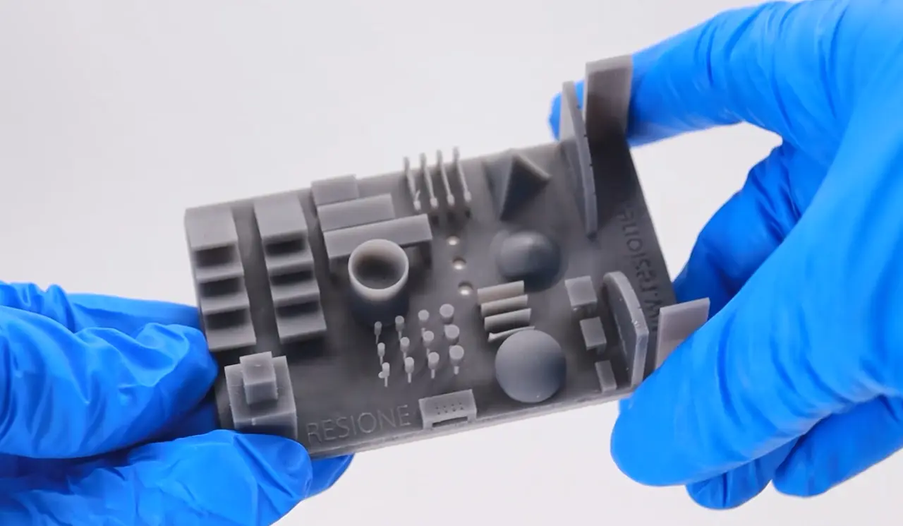 3D Printer Resin Test Piece,free! — modelo 3D