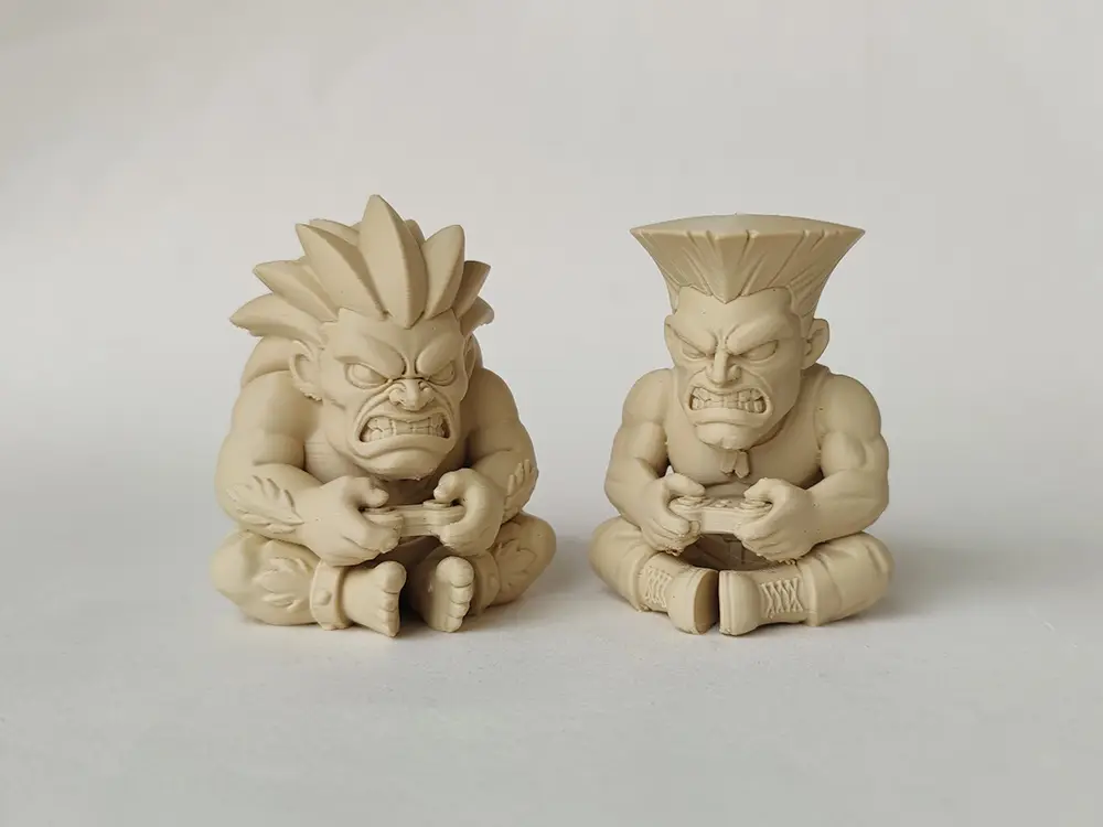 街霸系列 古烈＆布兰卡 — modelo 3D