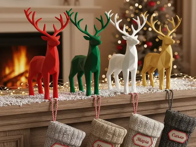 Christmas reindeer — modelo 3D