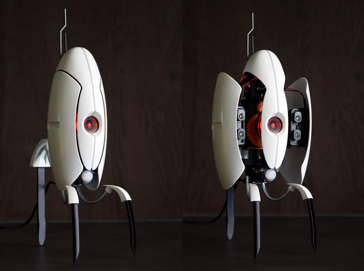 Portal Sentry Turret — modelo 3D