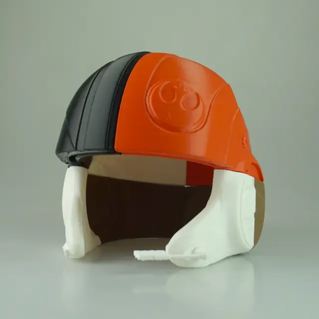 X-Wing Pilot Helmet - Starwars Episode VII: The Force Awakens — modelo 3D