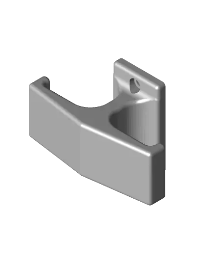 Under-desk headphone mount — modelo 3D