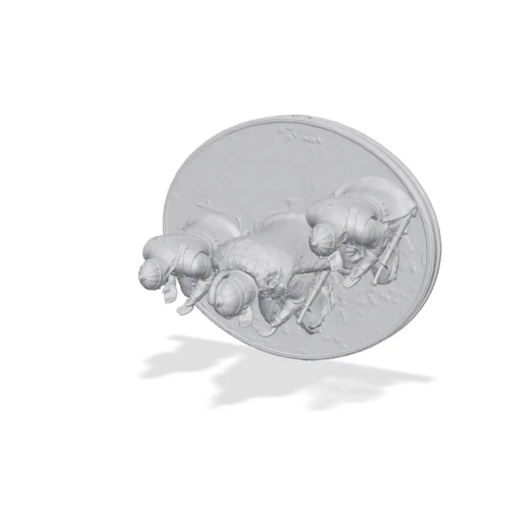 Discover Kazakh Prayer.stl — modelo 3D