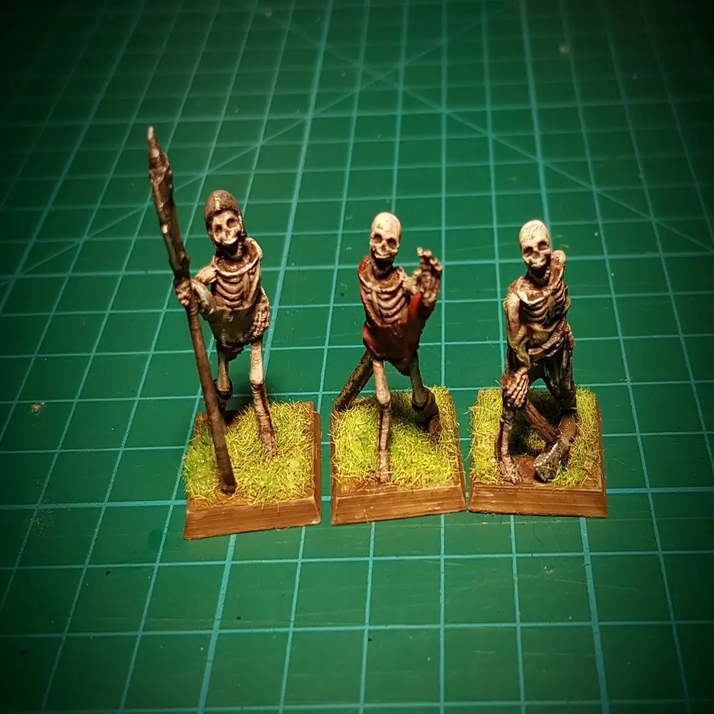 Skeletons! 28mm (No supports needed) — modelo 3D