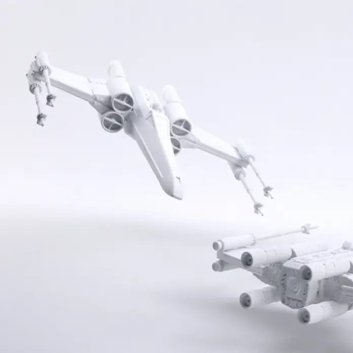 Star Wars X Wing Fighter — modelo 3D
