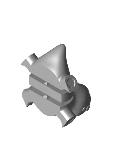 Flexi Dino Apatosaurus Keychain — modelo 3D
