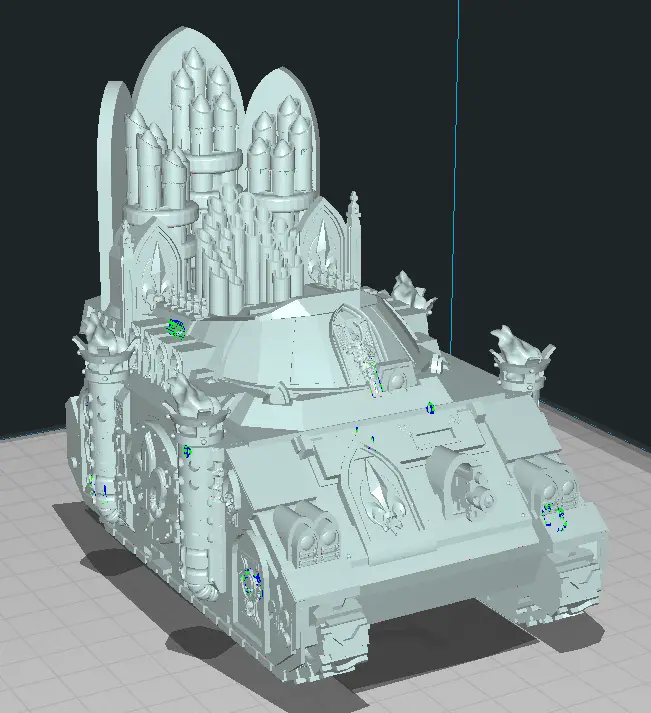 Church Nun's Explosive Pipe Organs — modelo 3D