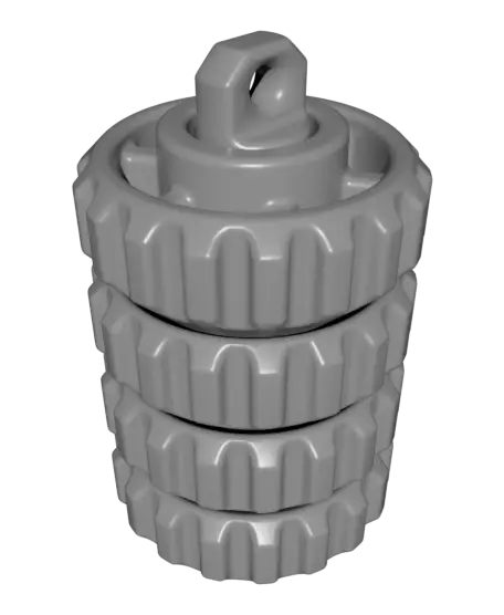 Mini Gear Fidget — modelo 3D