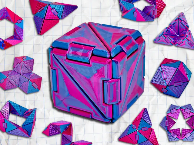 Origami Transforming Cube — modelo 3D