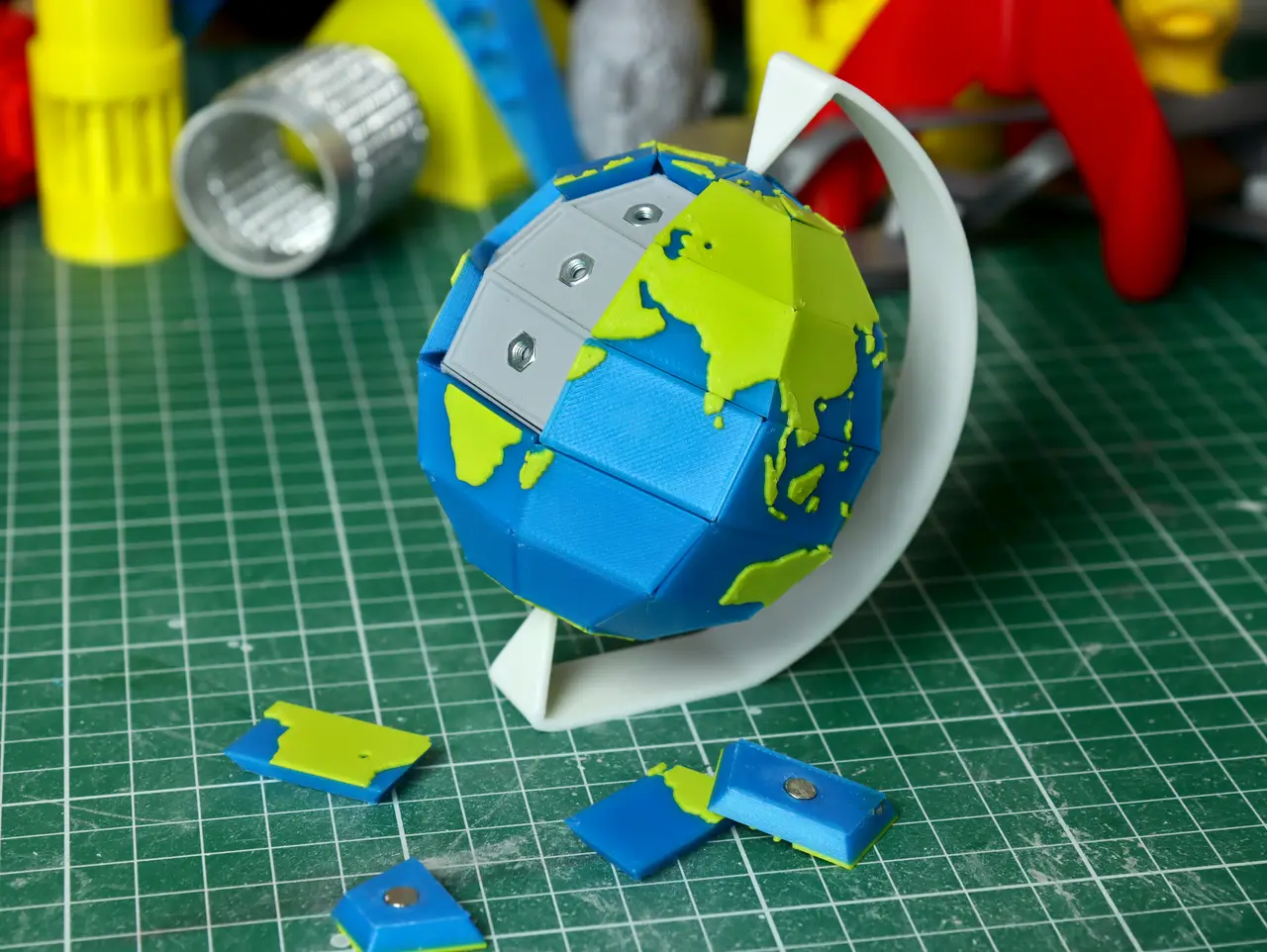 EARTH PUZZLE — modelo 3D