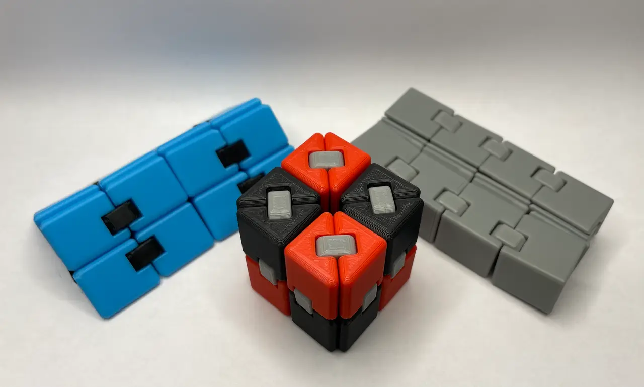 Infinity Fidget Cube Ultra — modelo 3D