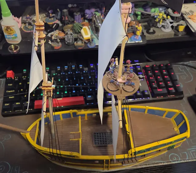 Fighting Top for Sailing Ship — modelo 3D