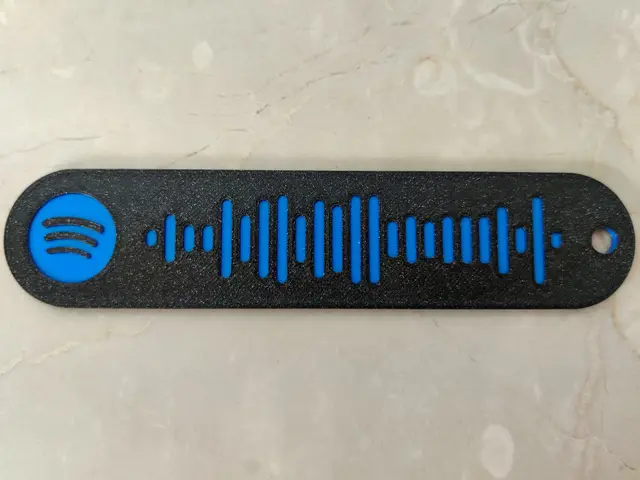 Spotify code - Customizable — modelo 3D