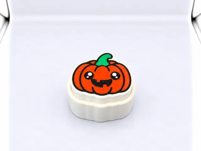 Cute Halloween Pumpkin Clicker fidget — modelo 3D
