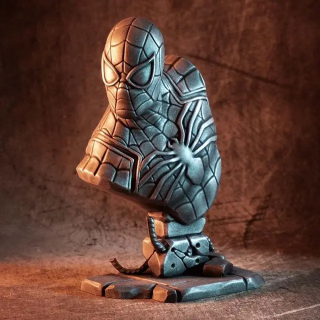 Spider-Man bust (fan art) — modelo 3D