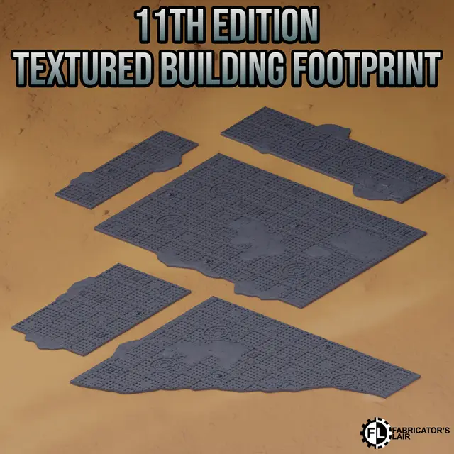 Textured Building Footprint / Terrain Area - Indus Style — modelo 3D