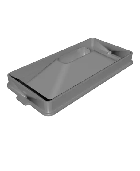 Car Garbage Bin Door Mounted — modelo 3D