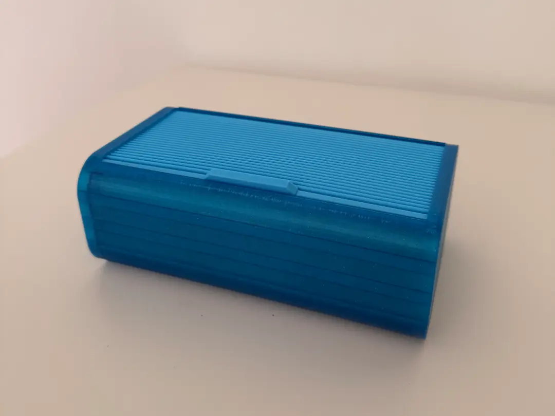 Modular Storage Box with Sliding Lid — modelo 3D