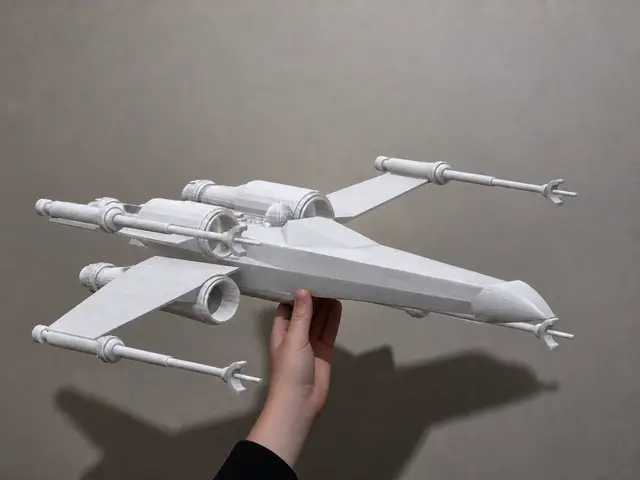 X-wing — modelo 3D