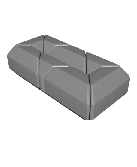 OctaTwist Fidget Toy — modelo 3D